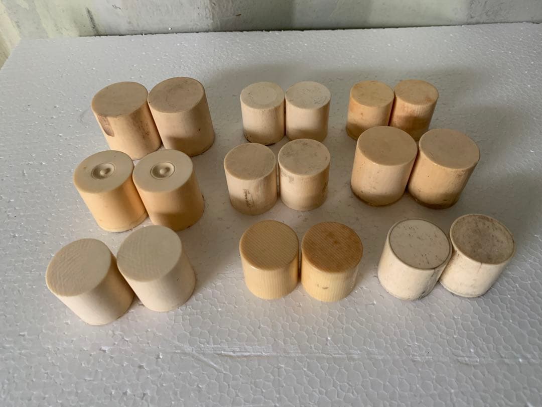 掛軸の軸先　まとめて