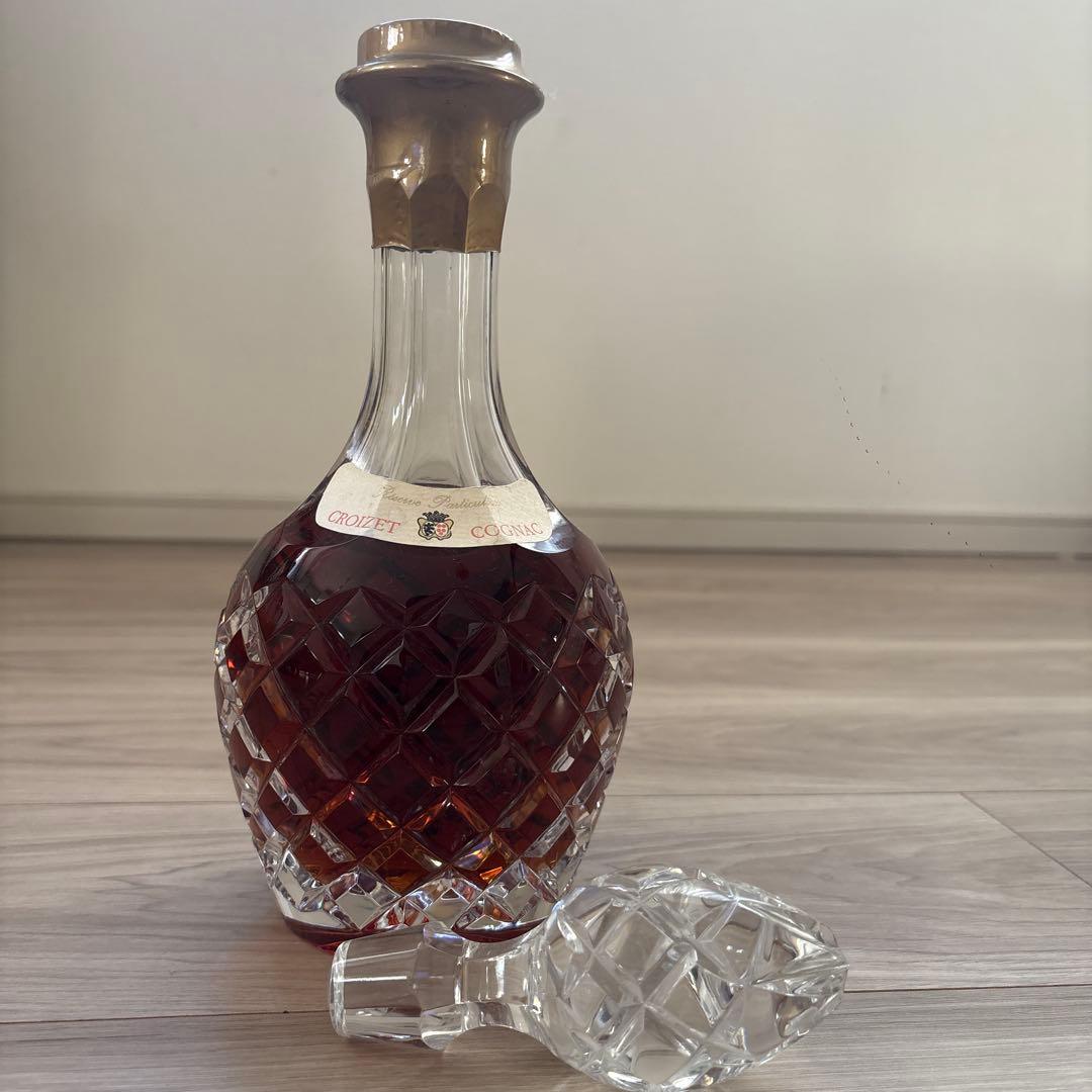 CROIZET（クロアーゼ）XO クリスタル デキャンタ 40% コニャック
