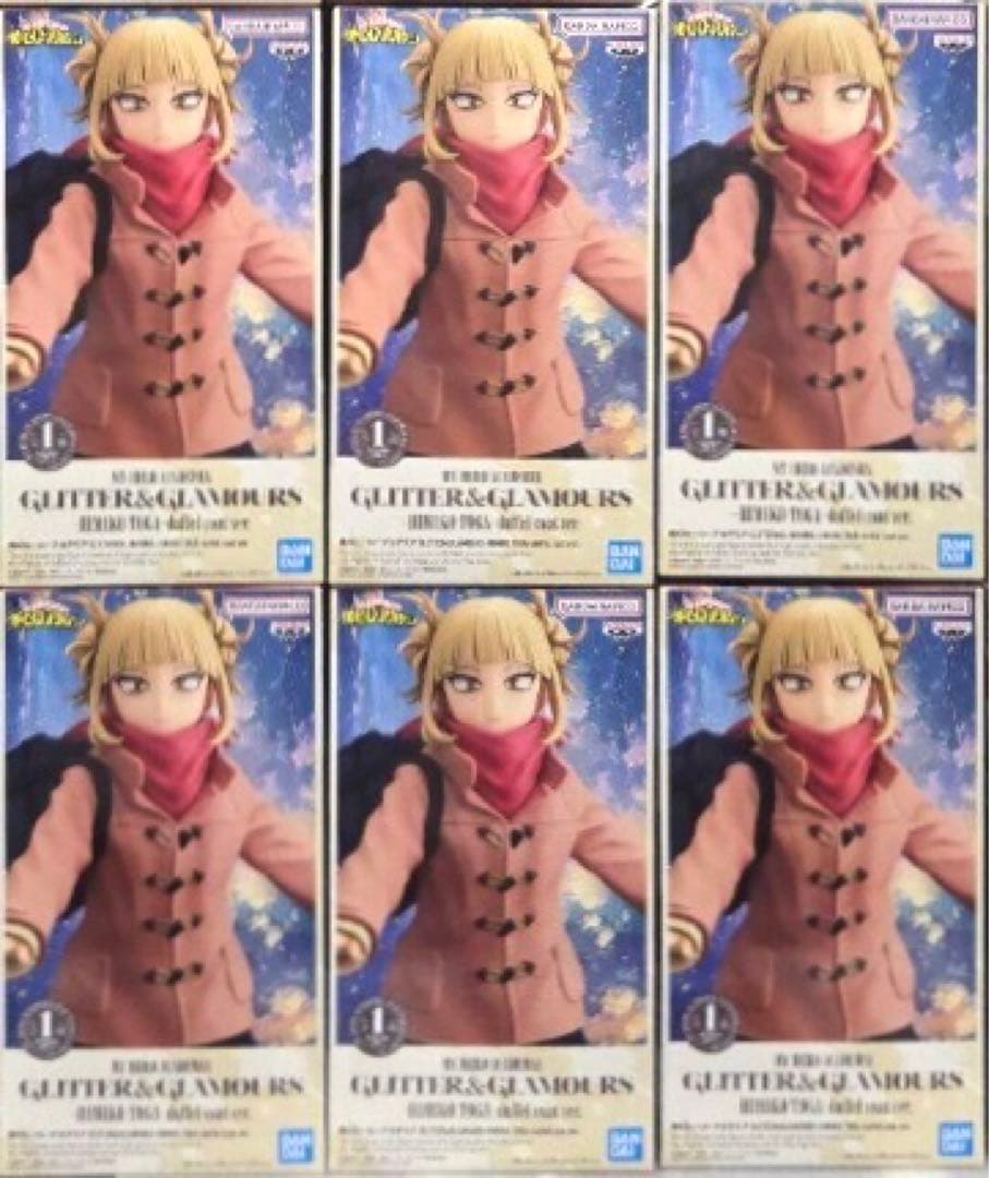 僕のヒーローアカデミア フィギュア トガヒミコ ダッフルコート ver. 6個