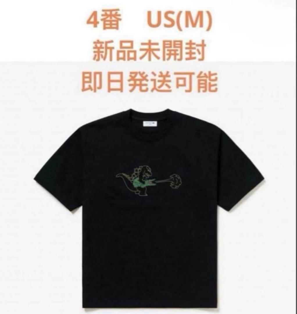 LACOSTE GODZILLA 黒 ゴジラTシャツ