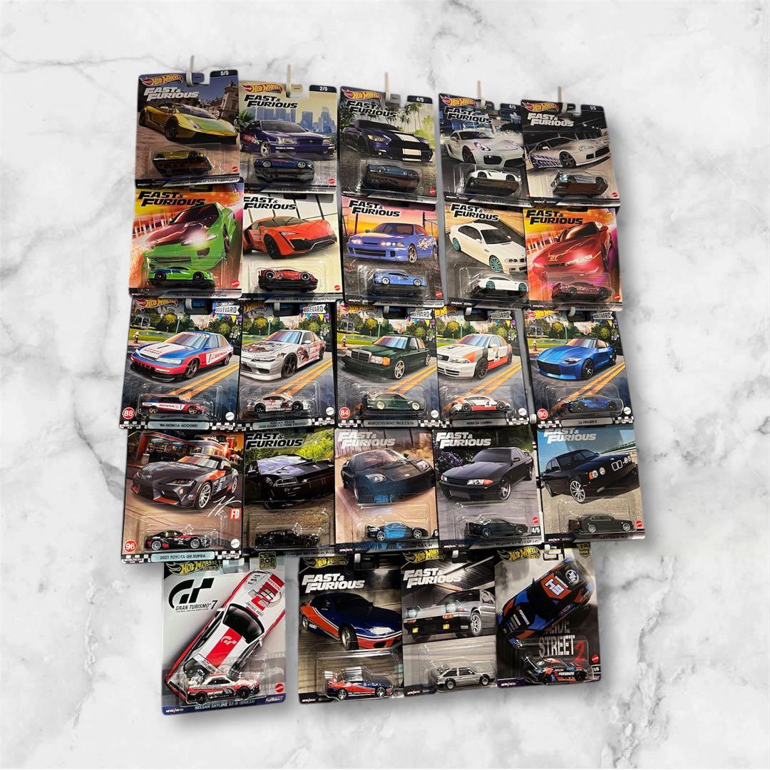 ホットウィール　セット売り　ワイルドスピード　ワイスピ　ブルーバード