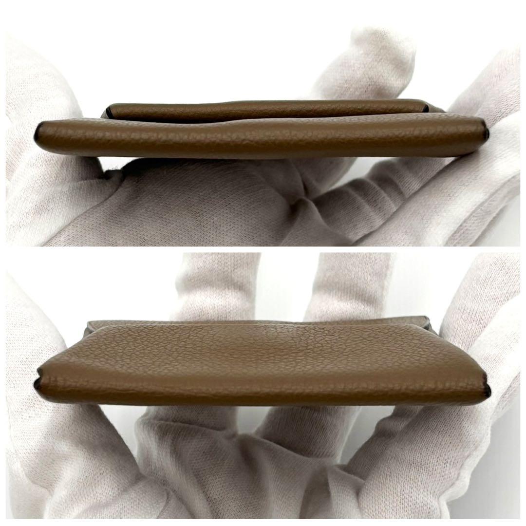 美品✨HERMES バスティア シェーブル D刻 エトゥープ ケース