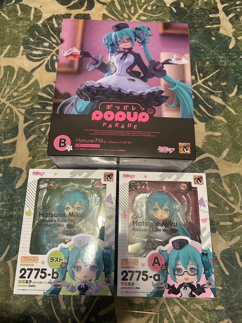 初音ミク一番くじ　A賞、B賞、ラストワンセット 下位賞のおまけ付き