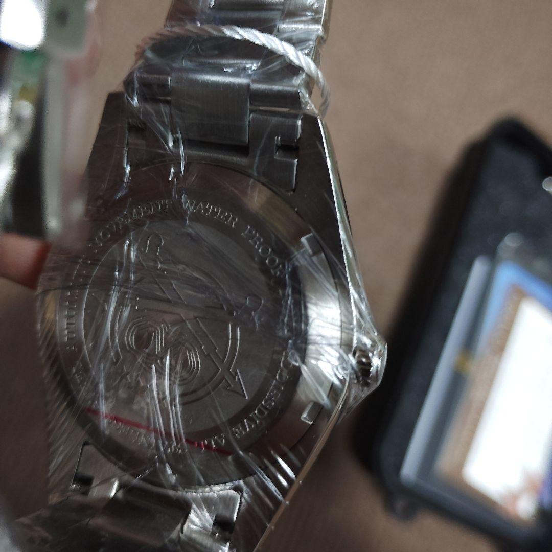 ADDIESDIVE 自動巻き時計 グレー ステンレス