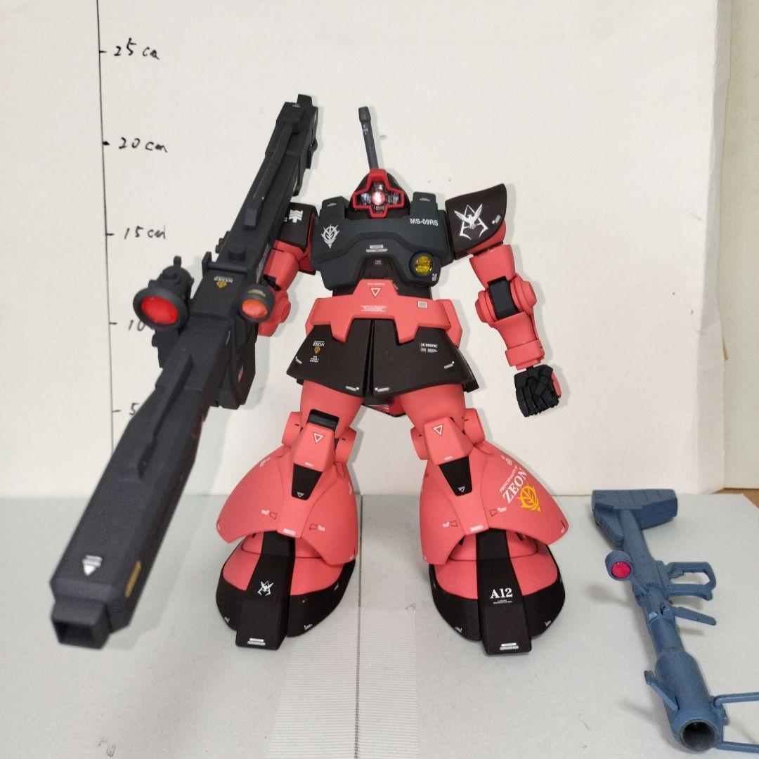 孫*空様 MG 1/100 シャア専用リック・ドム 塗装完成品 ガンプラ ガンダ