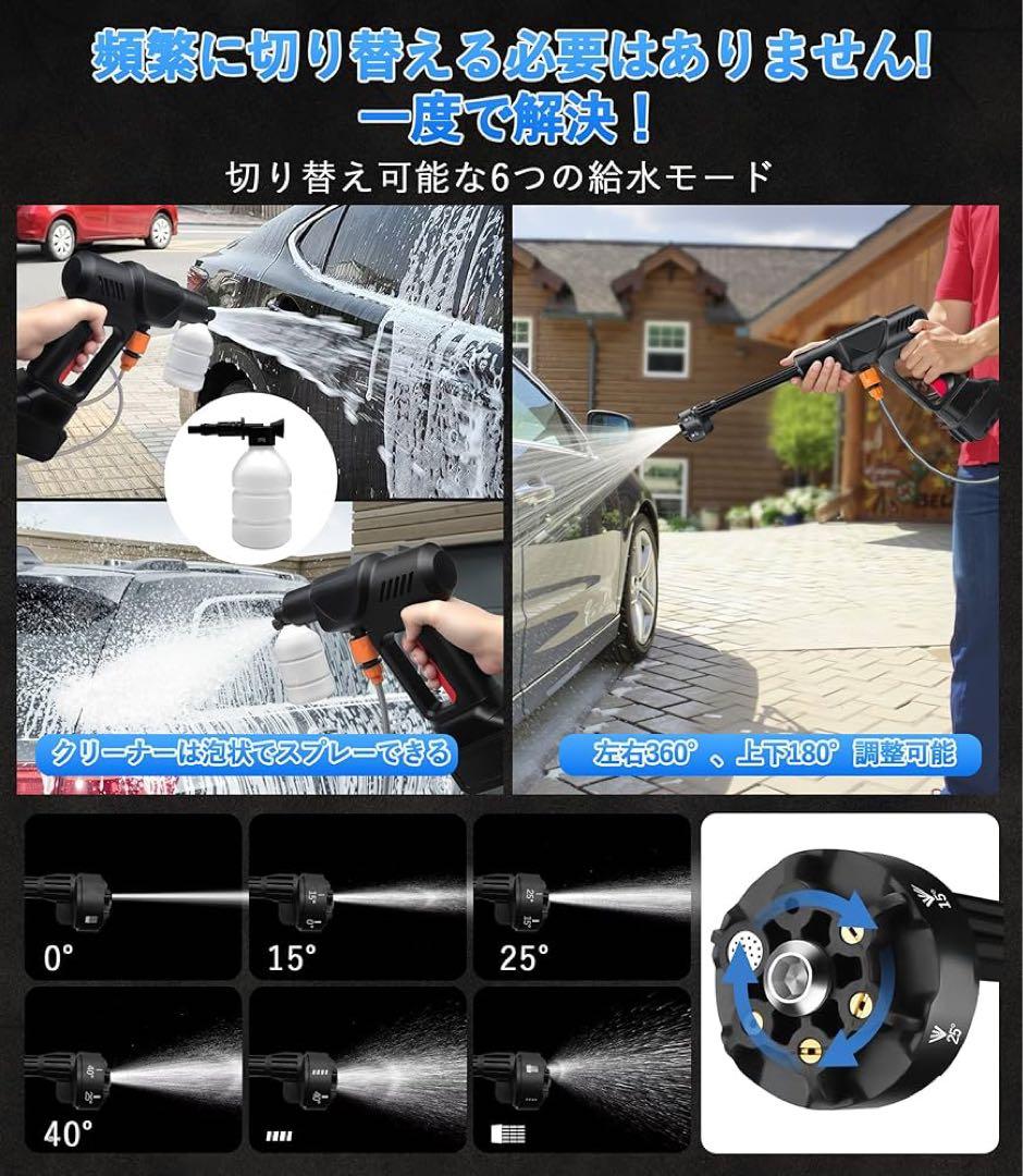 高圧洗浄機 コードレス 充電式　ケルヒャー