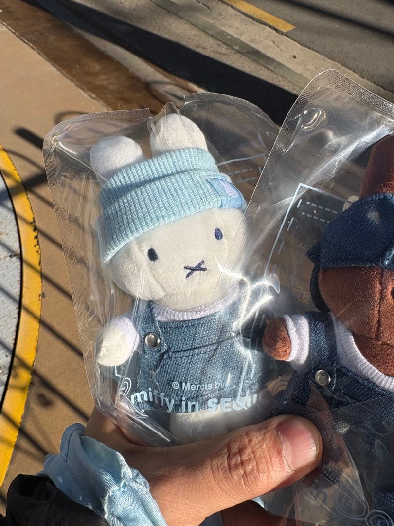 ミッフィー ソウル　デニム キーリング 3種セット 韓国限定商品　まこつこさん専