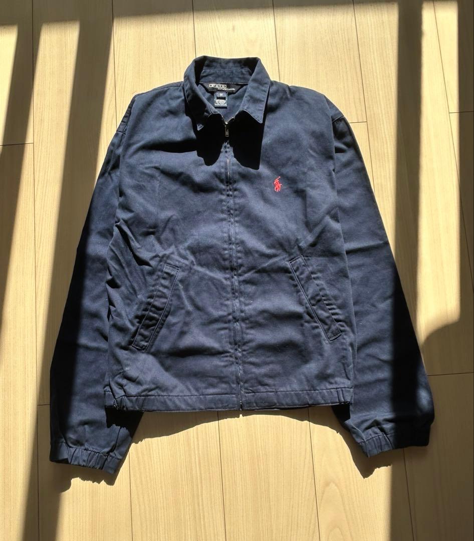 Polo by Ralph Lauren ネイビー スウィングトップ 短丈 古着