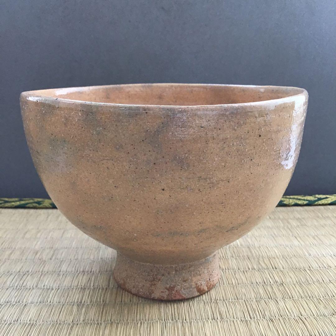 茶道具　御本呉器茶碗　古曽部焼　窯元寒川義崇作　栞共箱　本人から購入S159CW