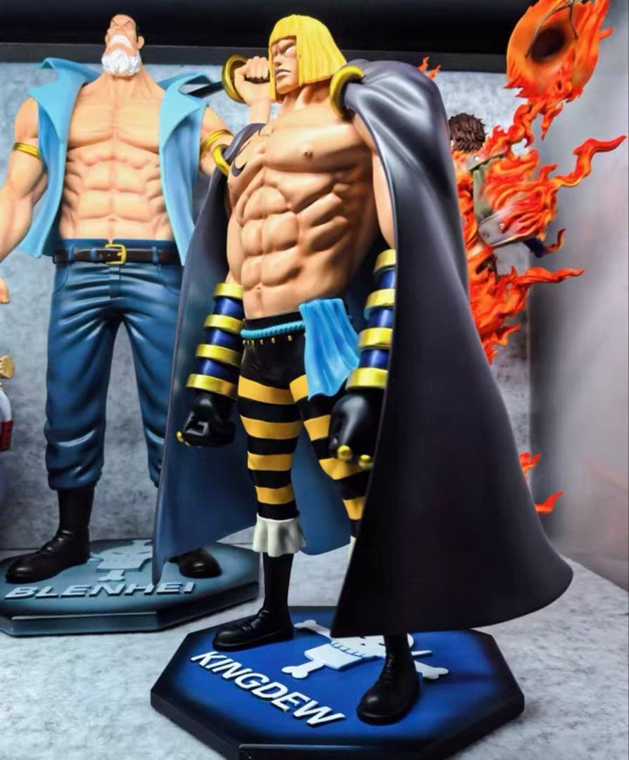 ワンピース キングデュー ガレージキット ガレキ スタチューX①