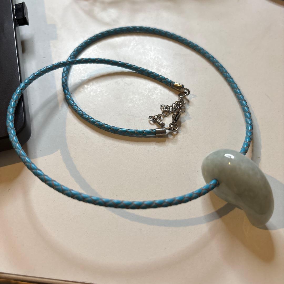 翡翠たんのネックレスたん！守ってくれそう！