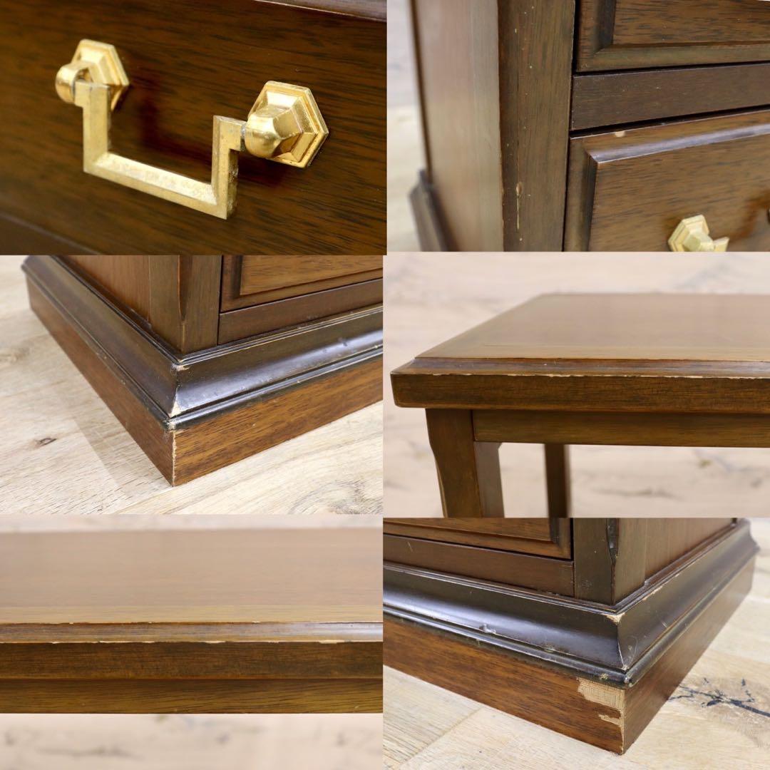 GMIS233○maruni / マルニ 地中海 電話台 キャビネット サイド