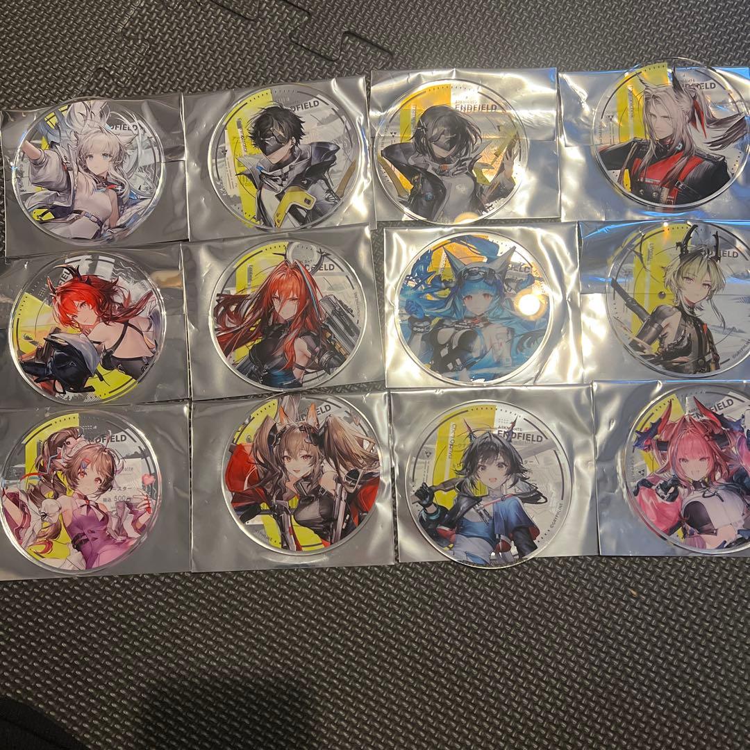 アークナイツ エンドフィールド アクリルコースター グラッテ