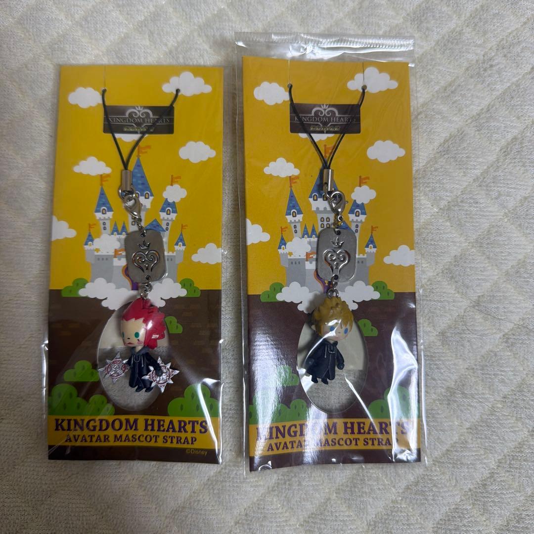 即購入❌キングダムハーツアバター マスコット ストラップ 2個セット
