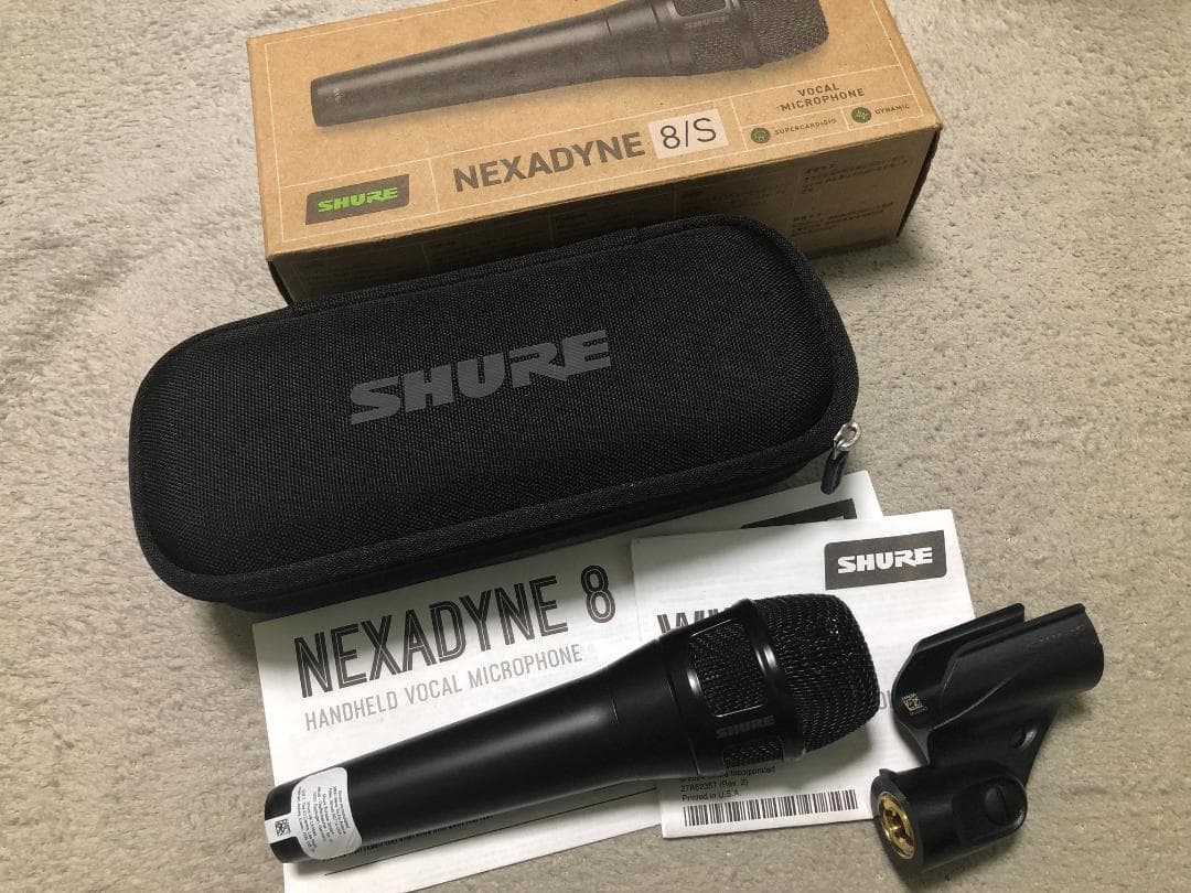 Shure NEXADYNE 8/S NXN8/S 中古美品