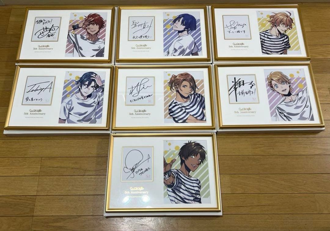 うたプリ5周年　メモリアルフォト サイン