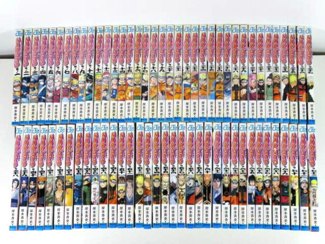 NARUTO -ナルト- 全72巻完結セット 岸本 斉史 ジャンプコミックス
