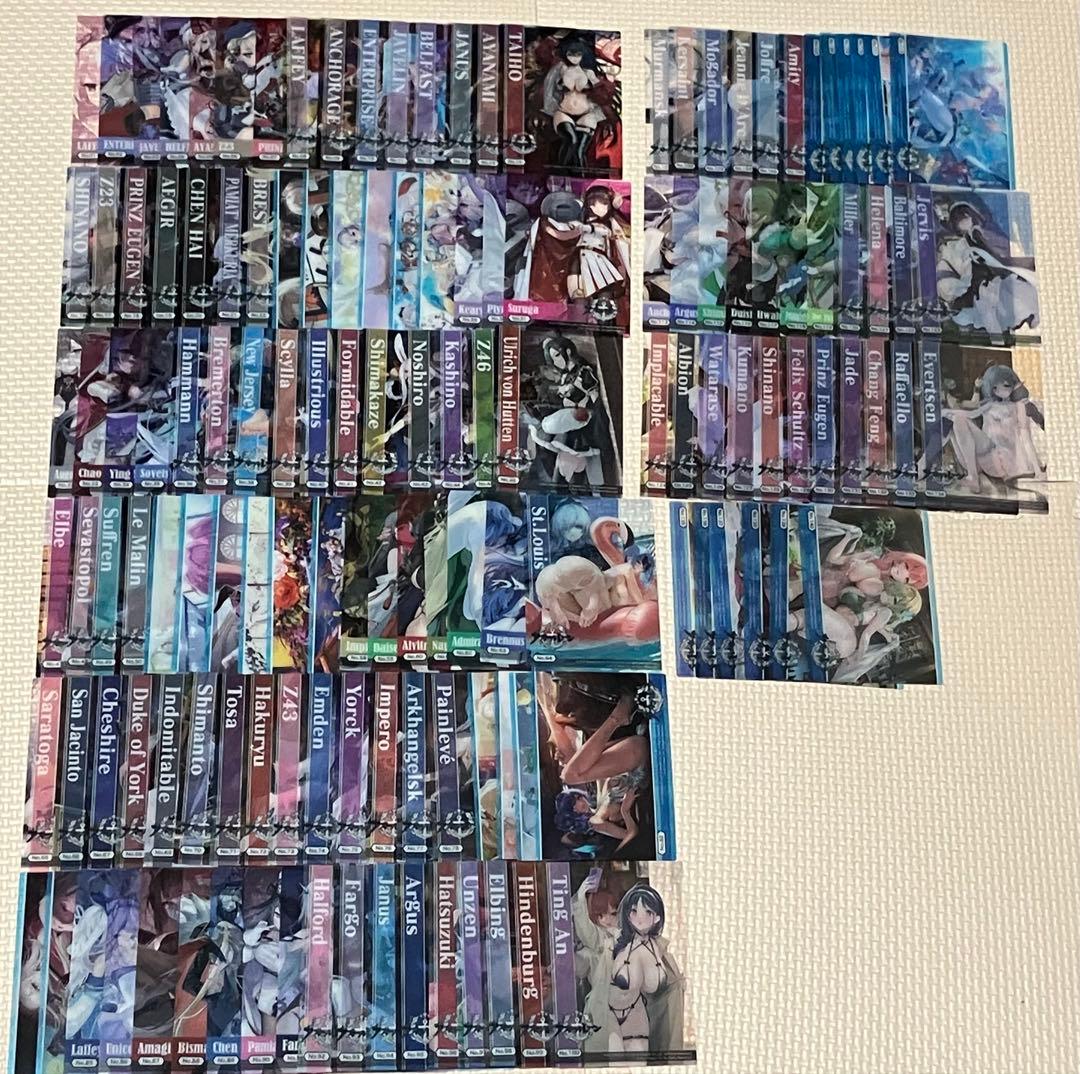 アズールレーン　クリアカード　No.1〜140