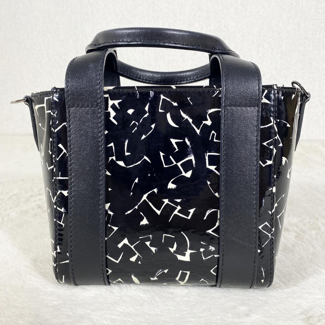 JIMMY CHOO×ERIC HAZE BLACK 2WAYハンドバッグ 美品