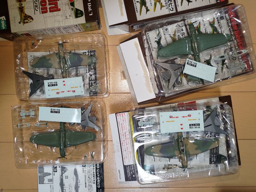 ソ連ロシア軍用機1/144食玩まとめ売り