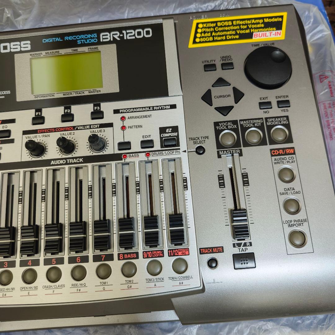 【美品】BOSS デジタルレコーディングスタジオ BR-1200CD