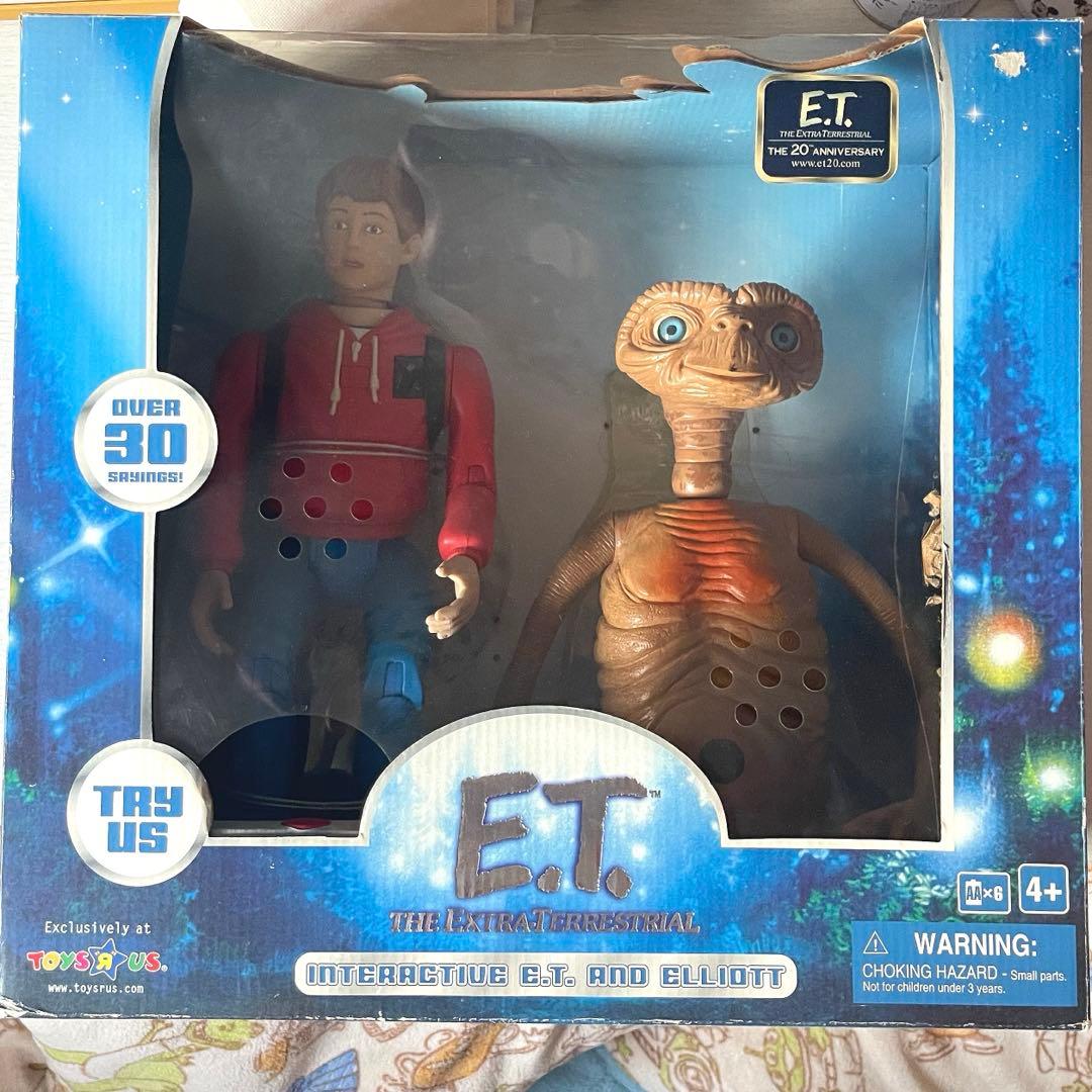 E.T. & エリオット アクションフィギュア 海外　トイザらス　版