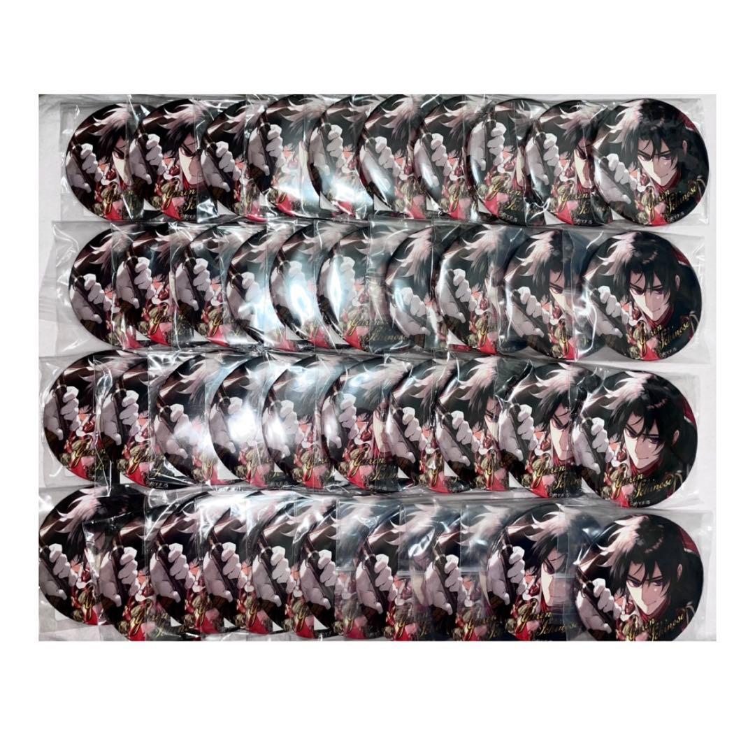 終わりのセラフ 一瀬グレン 10年記念展 ビッグ 缶バッジ 40個