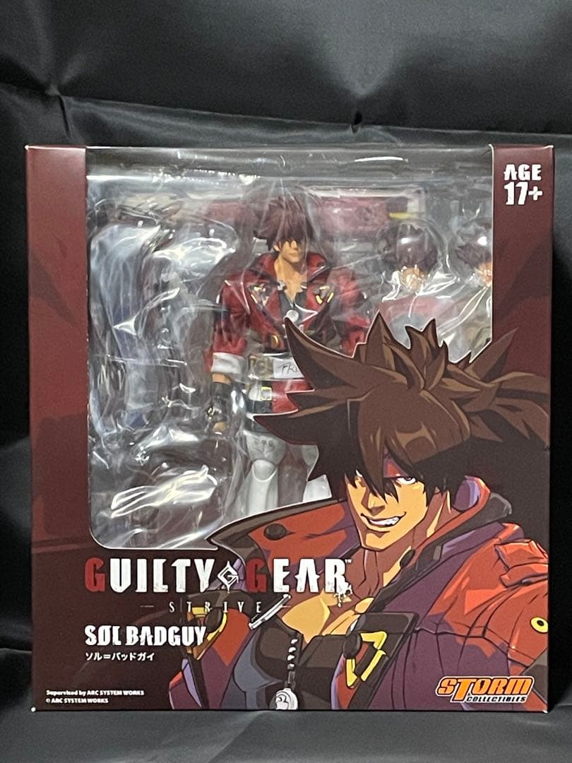 ストーム コレクティブルズ　ギルティギアストライヴ　ソル＝バッドガイ新品未開封