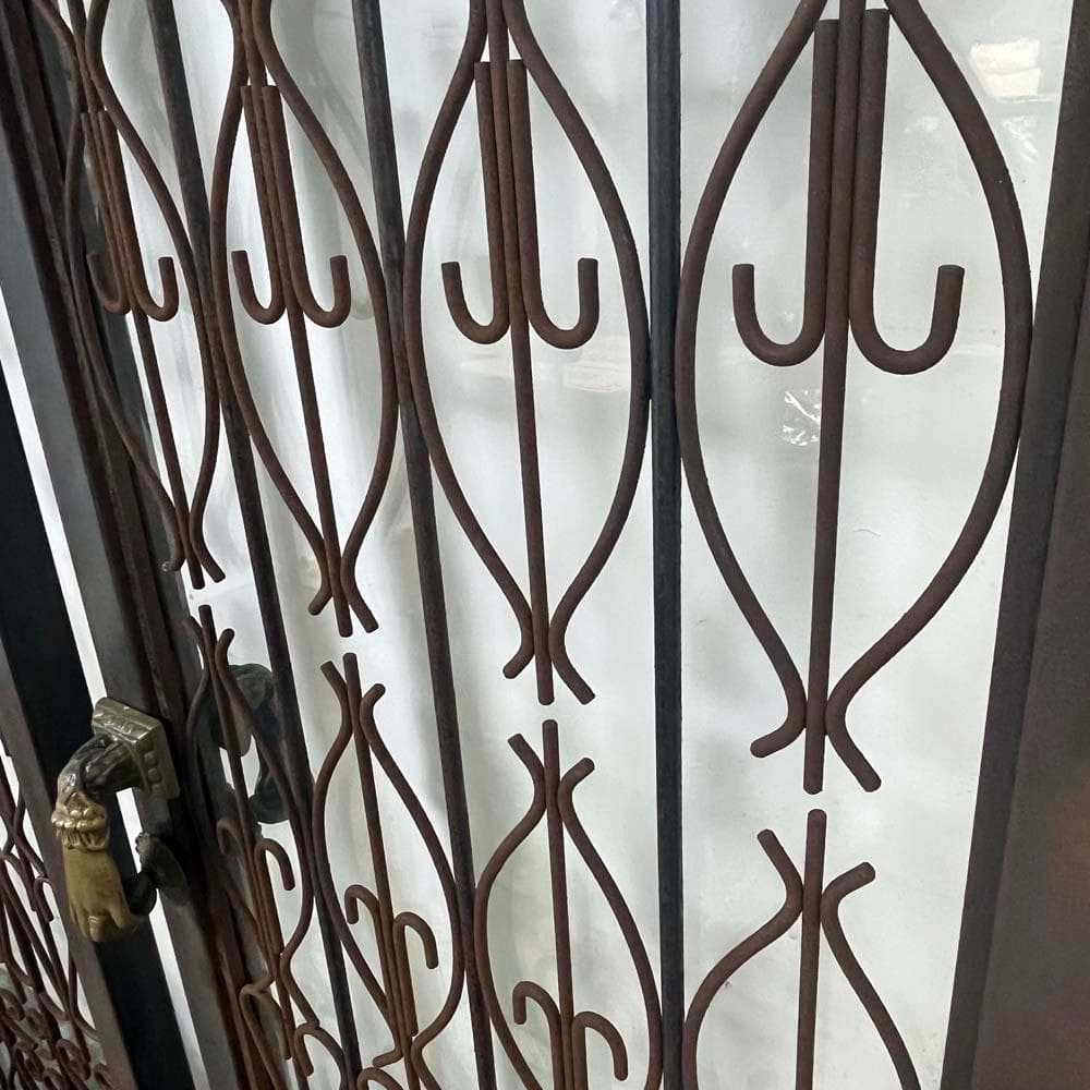 ロートアイアン 観音開きドアセット/扉イギリスアンティークフランスアンティーク