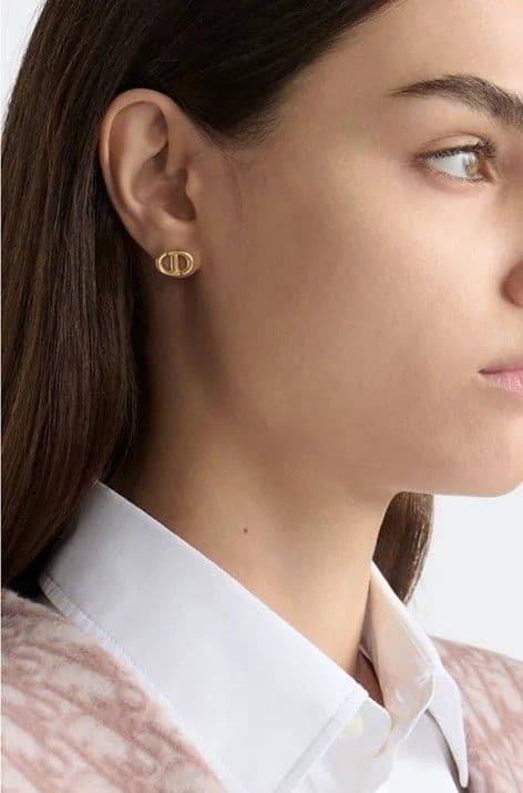 DIOR NAVY　ピアス