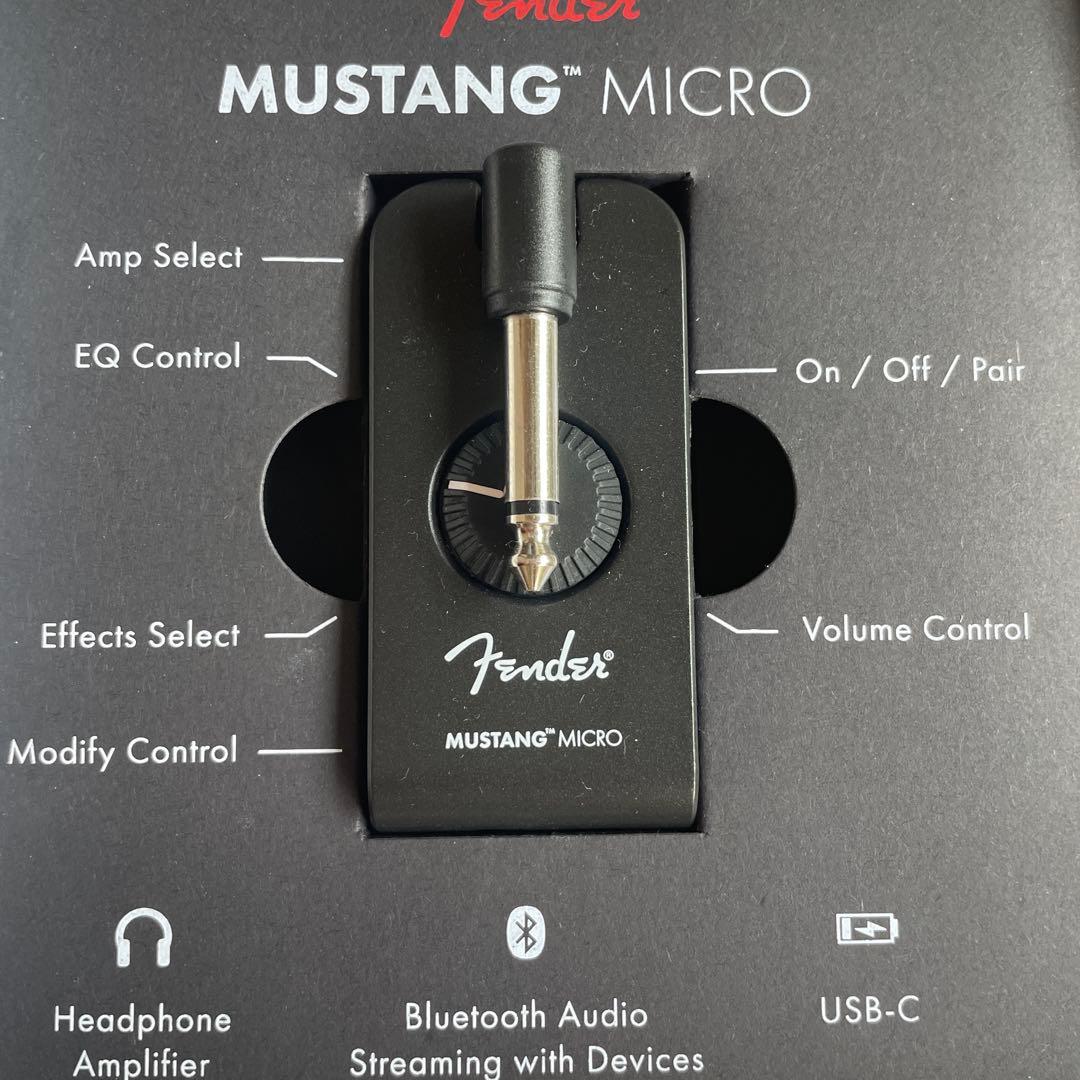 Fender Mustang Micro ヘッドフォン アンプ