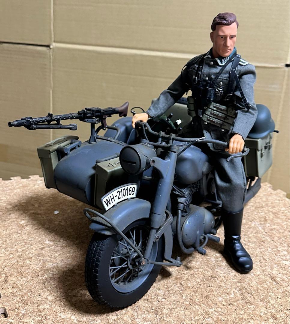 21st century toys 1/6 ドイツ軍　サイドカー 兵士付き