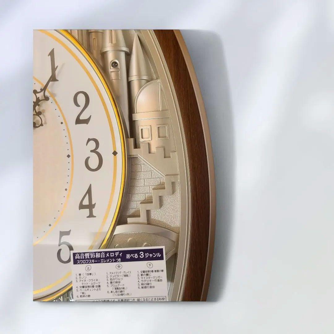 未使用SEIKO セイコー 電波掛時計 AM255B からくり時計