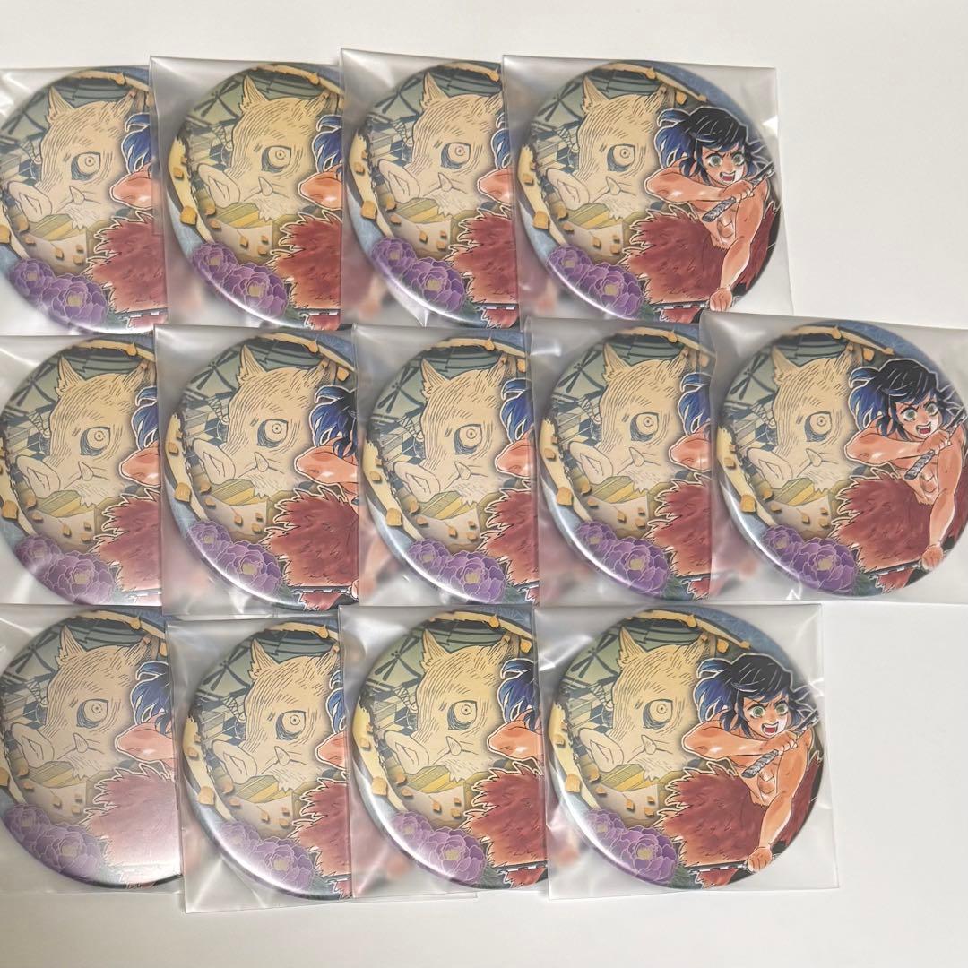 鬼滅の刃 伊之助 缶バッジ 原作