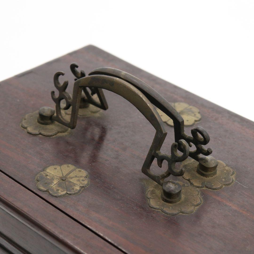 中国 麻雀牌 竹嵌 背竹牌 骨牌　SL466　DK1