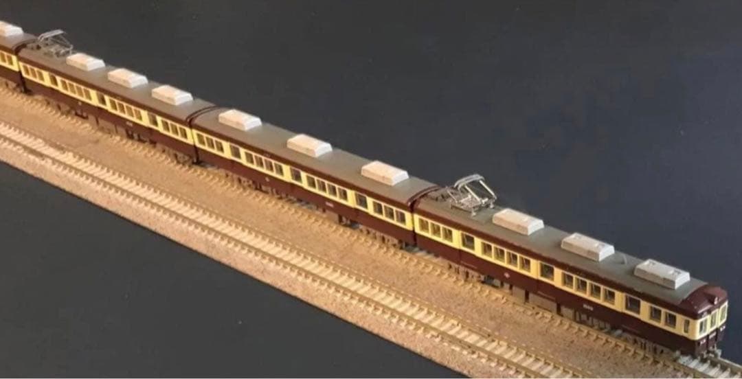 ■ 鉄コレ能勢電鉄1000系4両セットB(登場時)N化動力付き(SC)