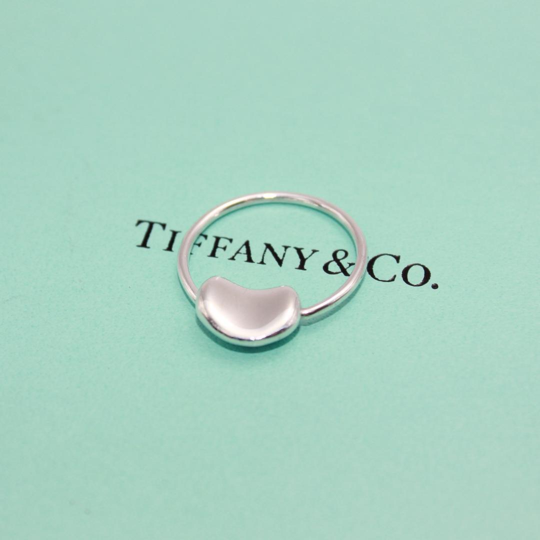 美品 Tiffany&Co. ティファニー ビーン シルバー リング 指輪13号