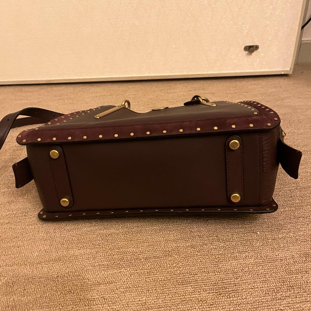 【希少】COACH ドリーマー ウィズ リベット ハンドバッグ ショルダー