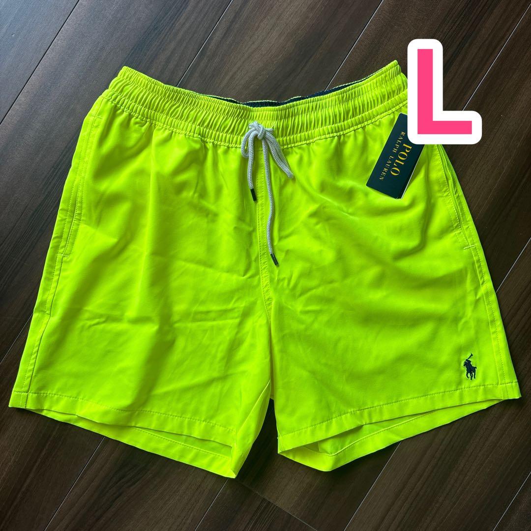 【新品】ラルフローレン RALPHLAUREN ポロ POLO 水着 メンズ L