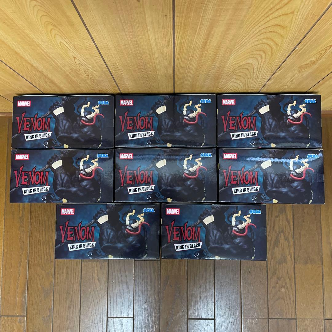 MARVEL ヴェノム　フィギュア　KING IN BLACK 8個セット