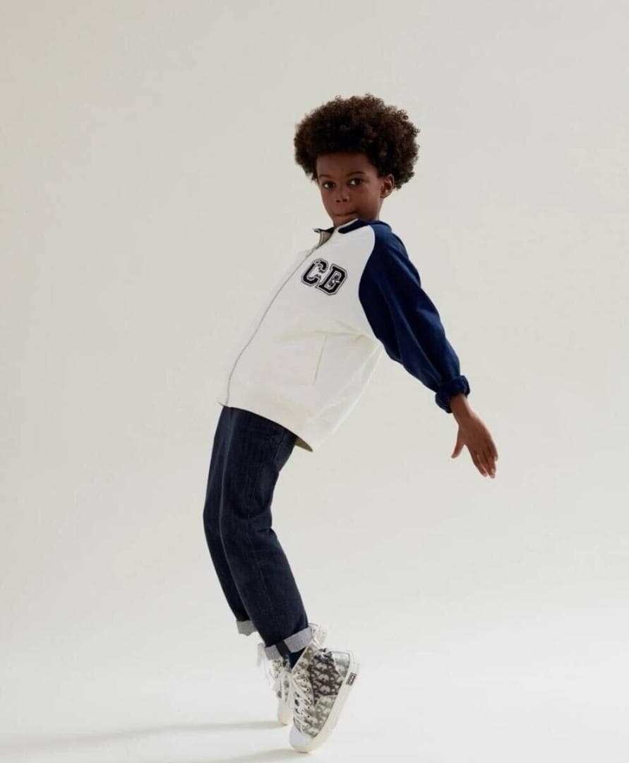 【美品】ディオール キッズ KENNY SCHARF コラボ ジップ スウェット