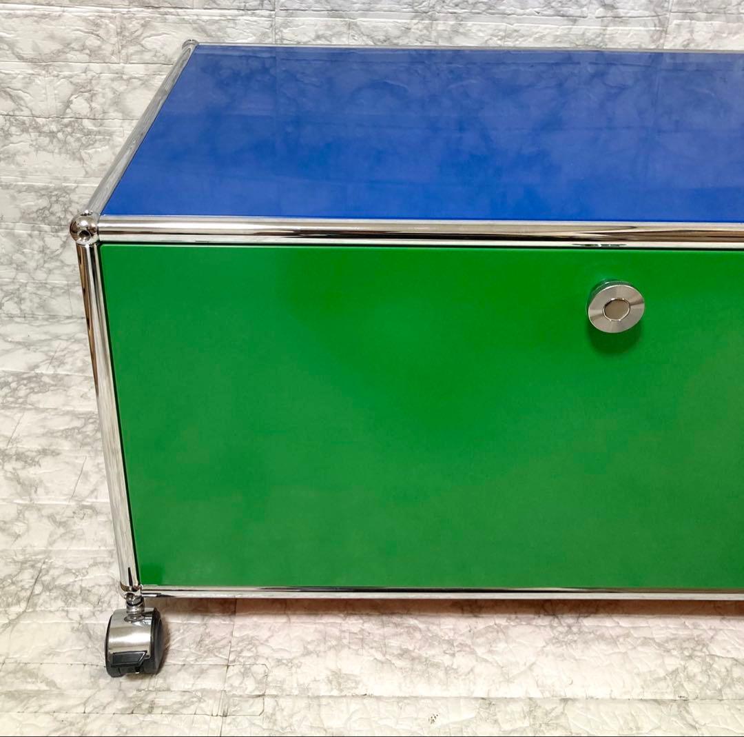 【希少 美品】USM ハラー ローボード マルチカラー キャスター付き 1段