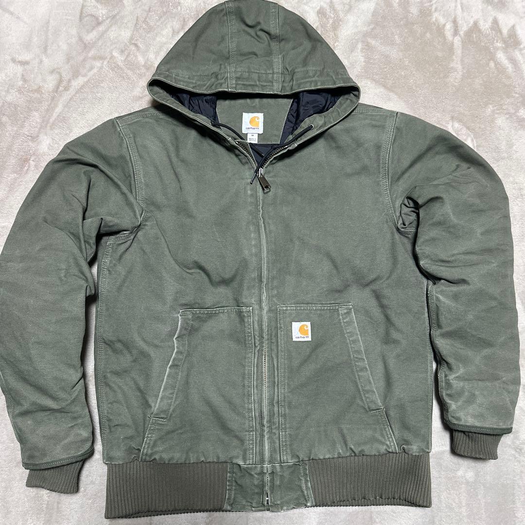 Carhartt カーハート　アクティブジャケット　Mサイズ　モスグリーン
