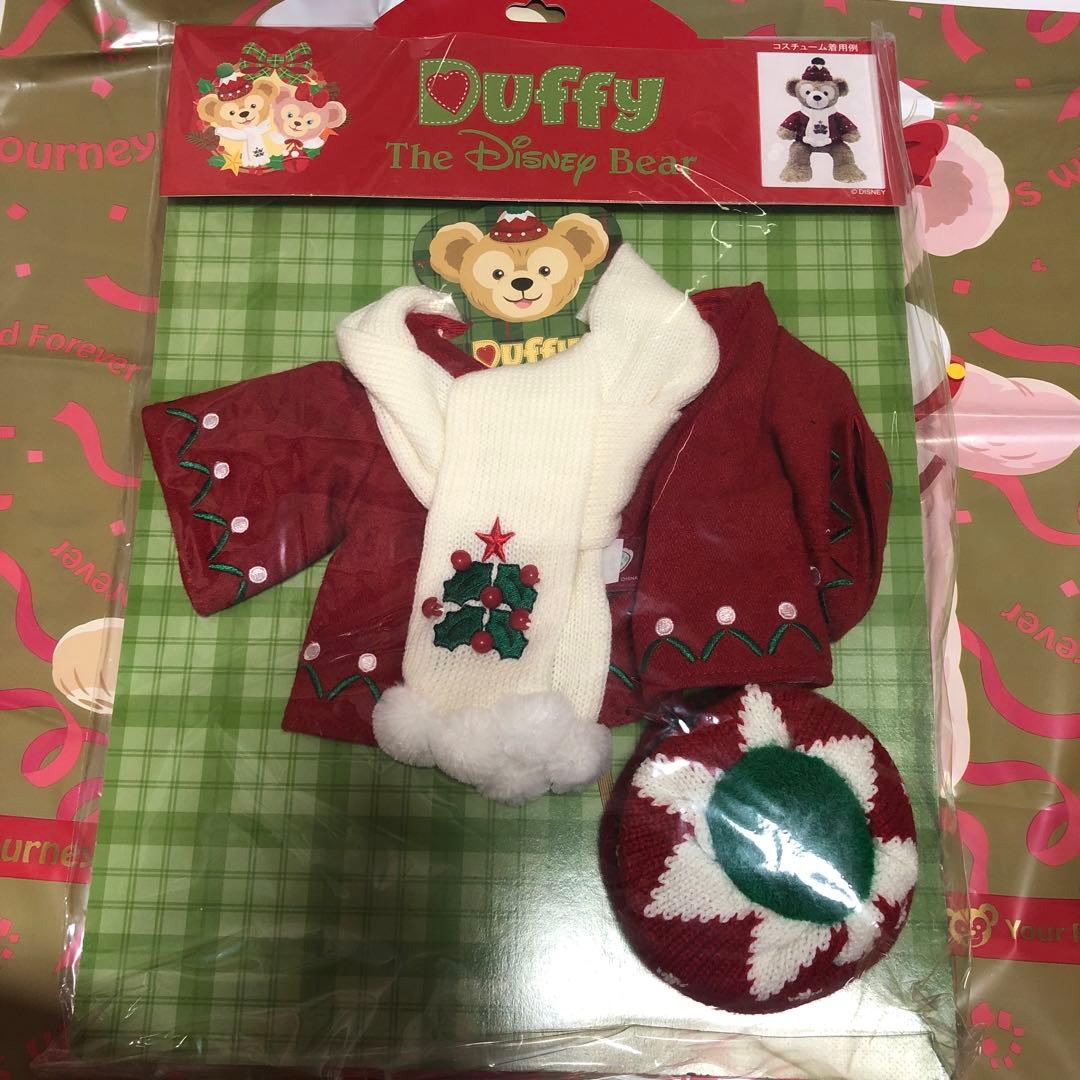 ダッフィーコスチューム　初期　クリスマス