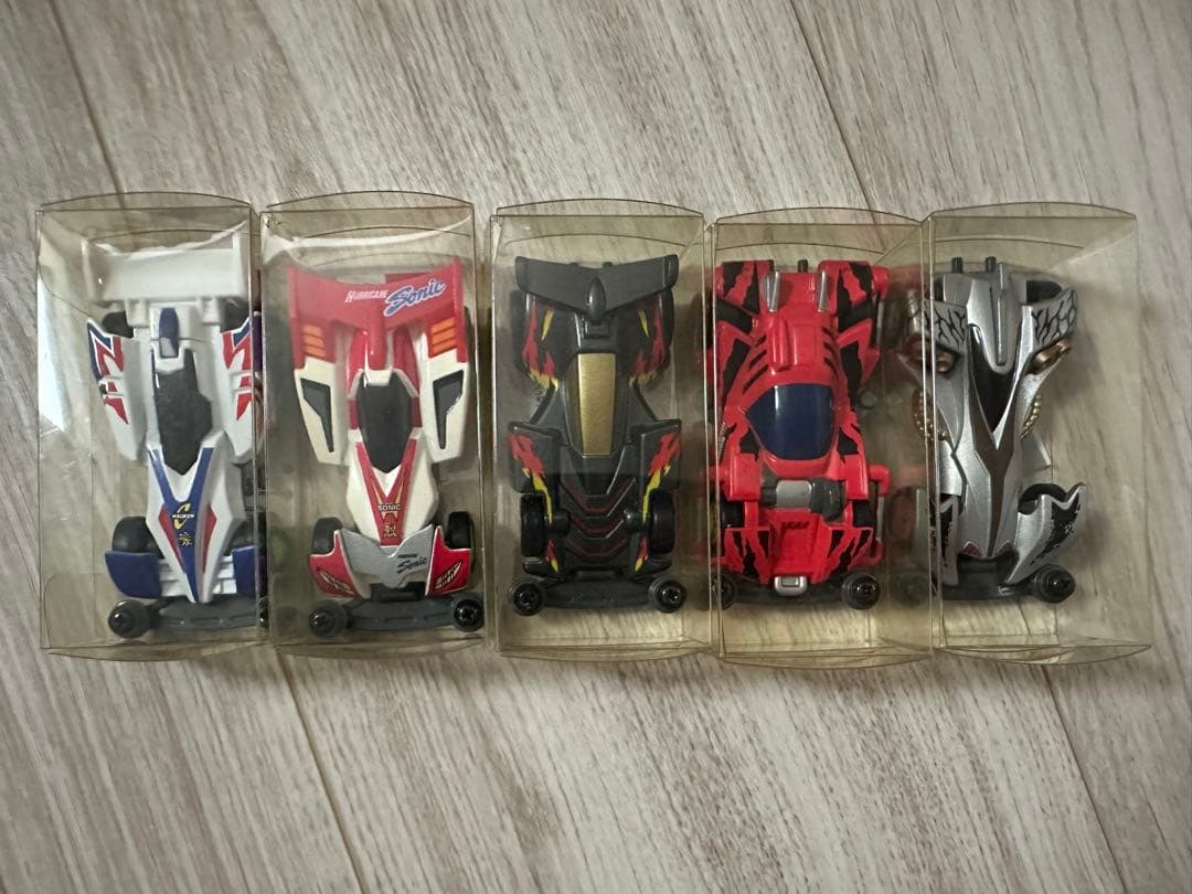 【希少品】爆走兄弟レッツ＆ゴー　キャラトミカまとめ売り