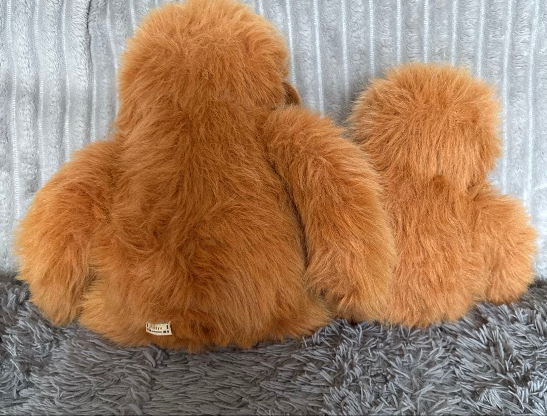 ナカジマコーポレーション オランウータン ぬいぐるみ 大小セット レトロ レア