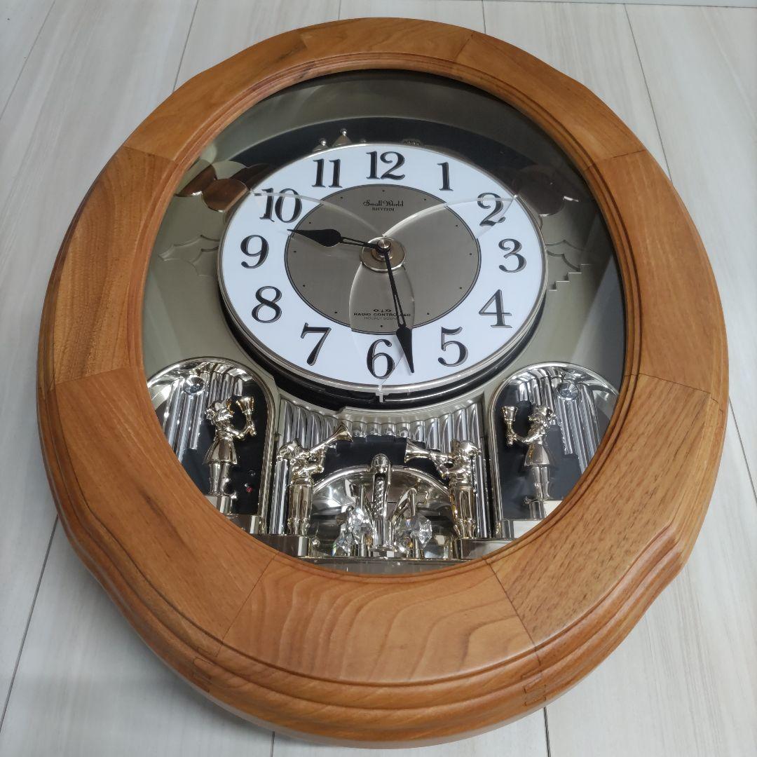 30曲入り からくり時計 スモールワールド 4MN422RB