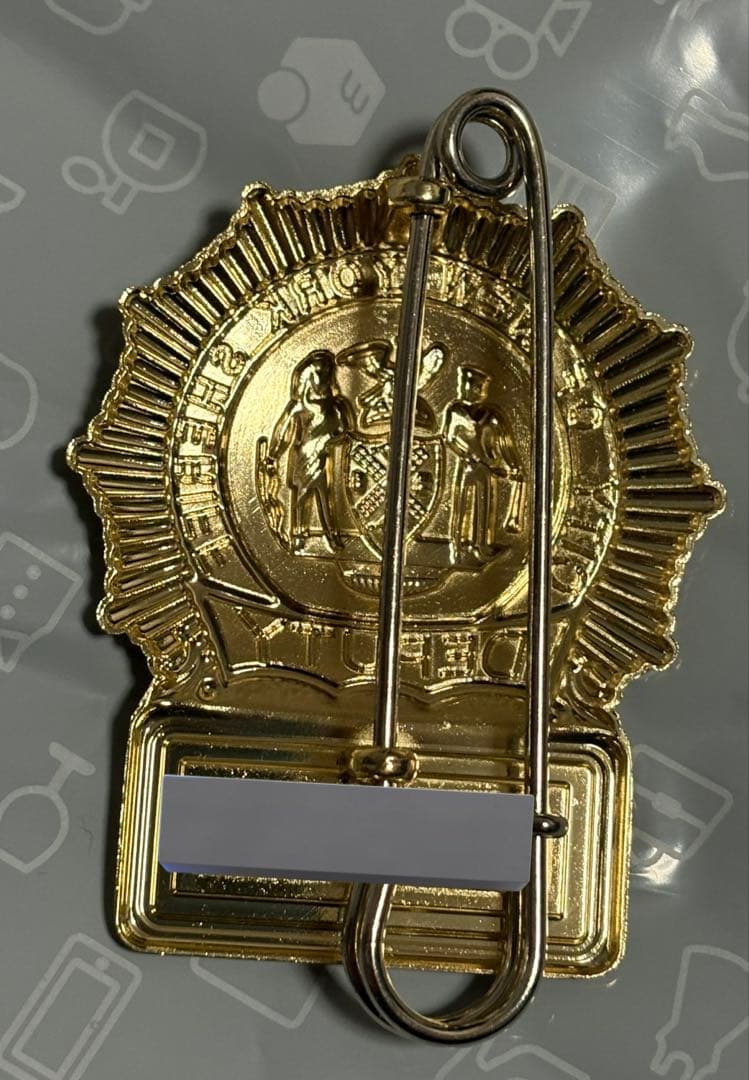 ニューヨーク市保安官事務所(NYCSO)　レプリカバッジ