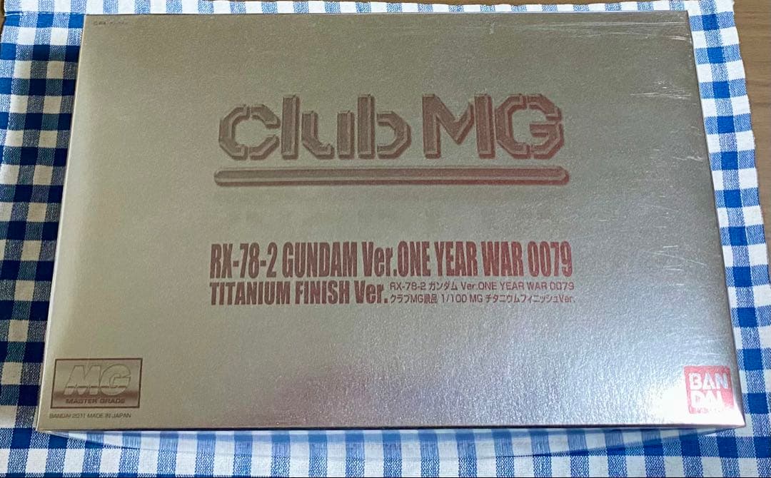 club MG ガンプラ30周年記念 限定 ガンダム ver. OYW0079