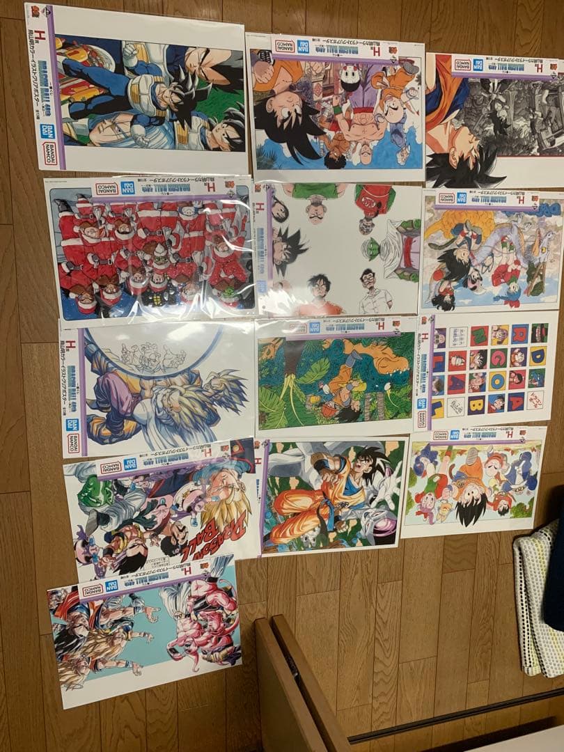 ドラゴンボール 1番くじ　h賞　ポスター全種　コンプリート